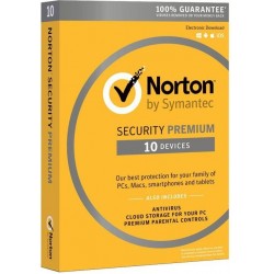 Symantec Norton Security Premium 1 user 10 PC - 1 rok - 25GB Backup