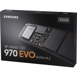 Samsung SSD 500GB 970 EVO M.2 2280 (read/write 3400/2300MB/s)